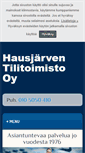 Mobile Screenshot of hausjarventilitoimisto.fi