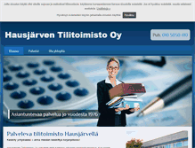 Tablet Screenshot of hausjarventilitoimisto.fi